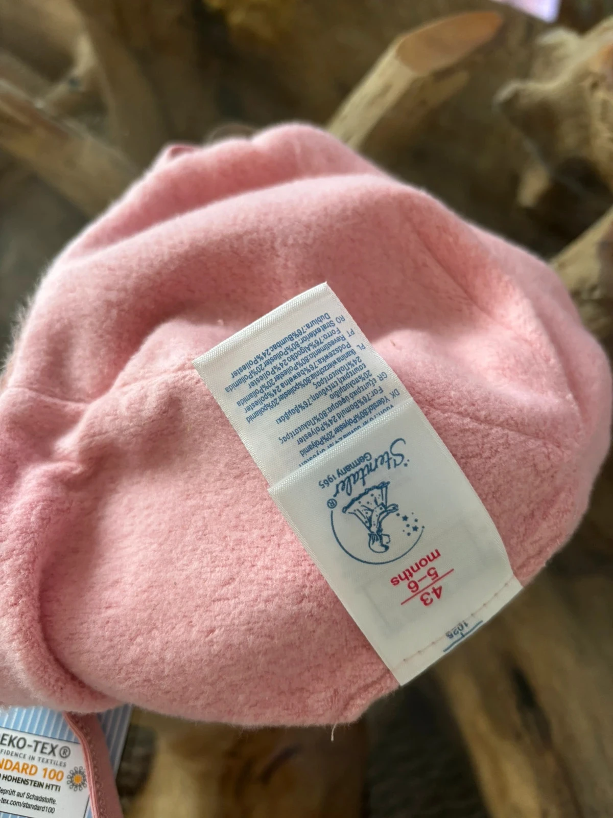 Pink cat girl bonnet Sterntaler 5/6 months – photo 5